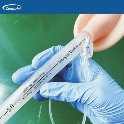 Medical Good Quality Disposable Silicone Airway Equipment Laryngeal Mask