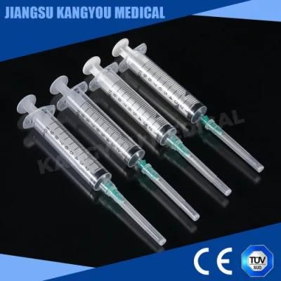 China Wholesale Medical Products Luer Slip and Luer Lock Needles 1ml - 60ml Kangyou 3-Part Syringes with Good Service