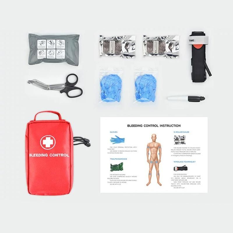 High Quality Medical First Aid Hemostatic Kit Outdoor First Aid Kit Notverband