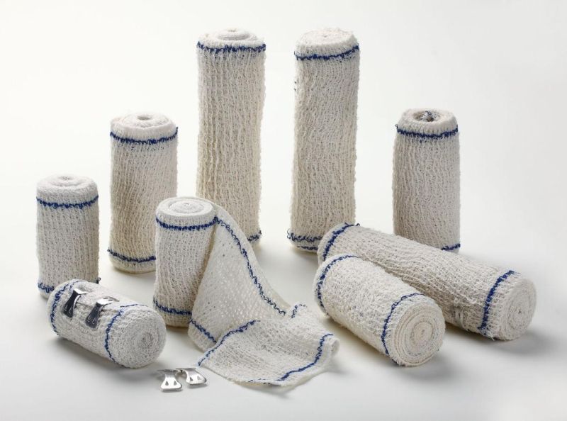 Red Line Blue Line Elastic Crepe Bandage Spandex Bandage