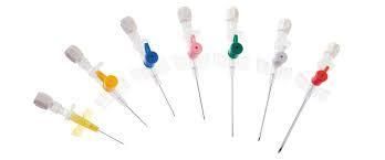 Medical Usage Injection Type I. V. Cannula with Injection Valve