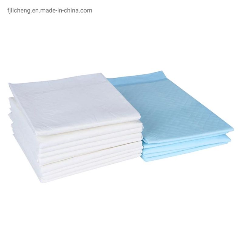OEM ODM China Wholesale Xxxx Underpad Disposable Pad Incontinence Pad Private Label Free Samples Underpad for Elder People Mass Produced Sanitary Underlay