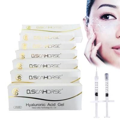 CE Certified Mark Cheek Enlargement Hyaluronic Acid Cross-Linked Filer Dermal Filler