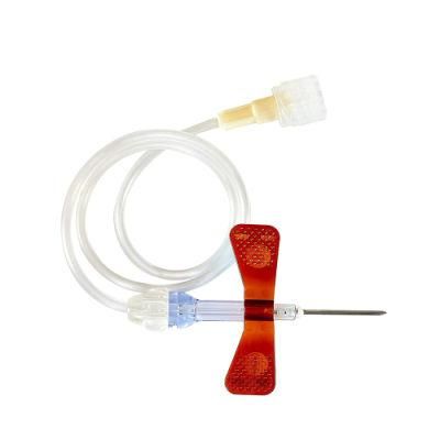 Disposable Medical Use 20g 21g 22g 23G 24G 27g Blood Collection Winged Needle Scalp Vein Set of Types