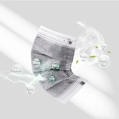 Factory Wholesale Disposable Nonwoven 4ply Activated Carton Doctor Face Mask