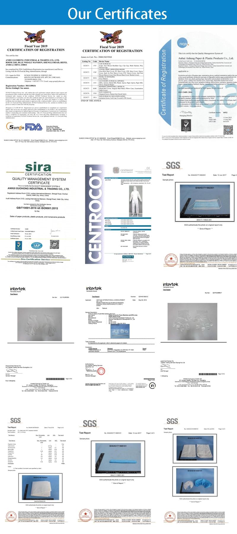 Nonwoven Disposable Bouffant Cap, Disposable Round Cap, Surgical Cap