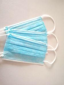 Earloop Type 3ply Blue Antivirus Adult Disposible Face Mask