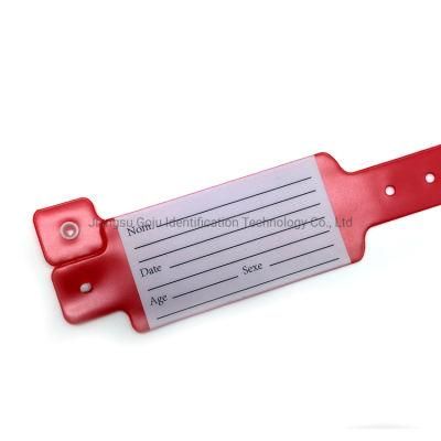 Custom Adult Write on Hospital ID Wristband