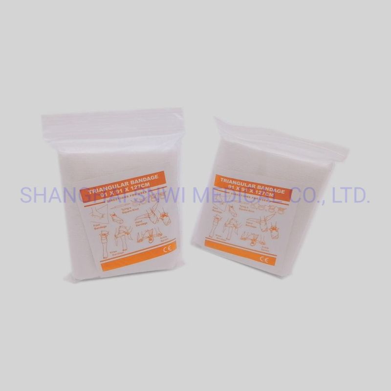 High Quality Medical Hemostatic Triangular Bandage of Made -in -China