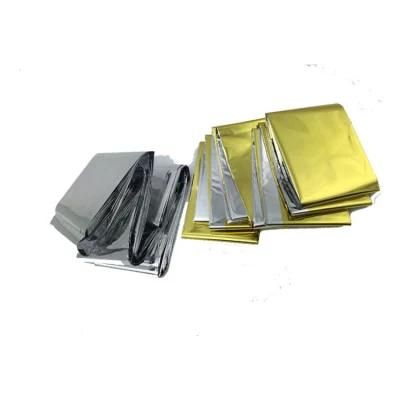 All Age Travel Aluminium Thermal Rescue Survival Emergency Foil Blanket in China