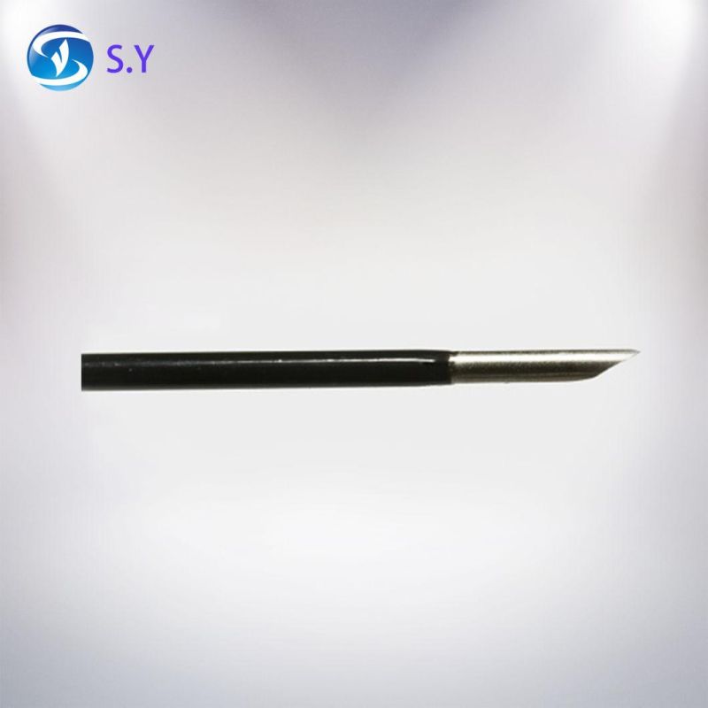 Disposable RF Needle (Radio frequency needle) Straight Tip RF Puncture Needle