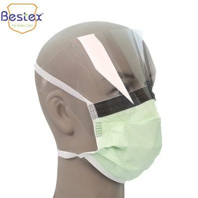 Medical Disposable Protective Face Shield with Anti-Fog Shield