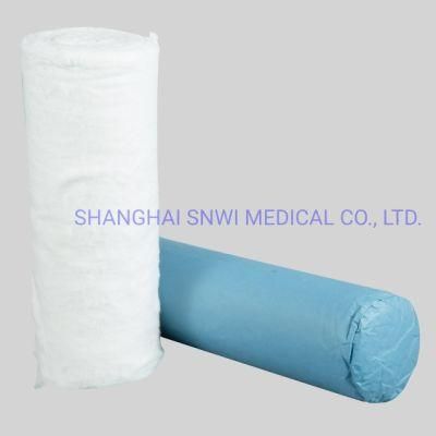 CE&ISO Certification Disposable Medical Sterile 100%Cotton Absorbent Cotton Wool Roll