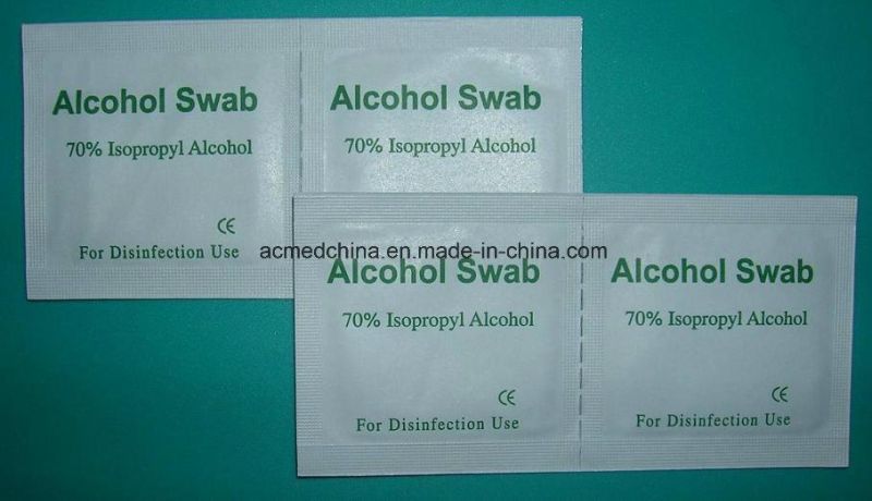 CE/ISO Approved Medical Non-Woven Sterile Alcohol Swab-Hot Sales