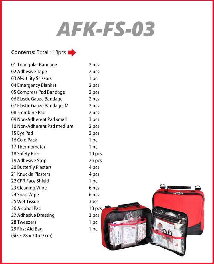 Emergency Empty Trauma Survival First Aid Kit Bags for Sale