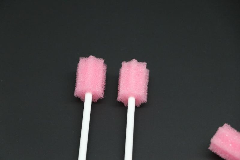 Ce Approvedd Medical Dental Disposable Oral Care Swab with Foam Tip, Toothbrush