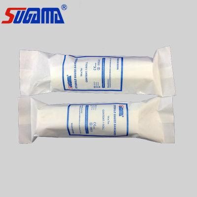 Medical Elastic Cotton Gauze Bandage for Disposable Use