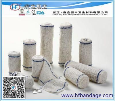 70GSM Red (Blue) Line Elastic Crepe Bandage 5 Cm X 4.5 M
