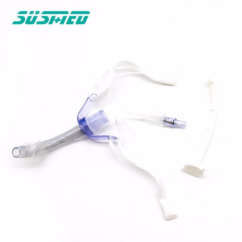Disposable PVC Uncuffed Tracheostomy Tube