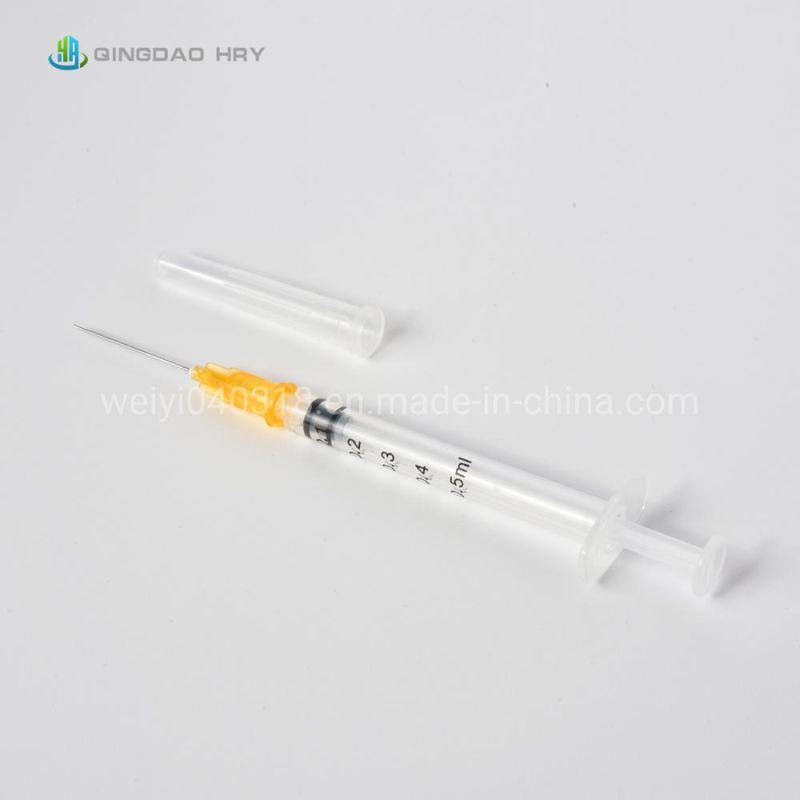 Professional Manufacture of Disposable Auto Disable Syringe Medical Safety Syringe with Strong Production Capacity and Fast Delivery
