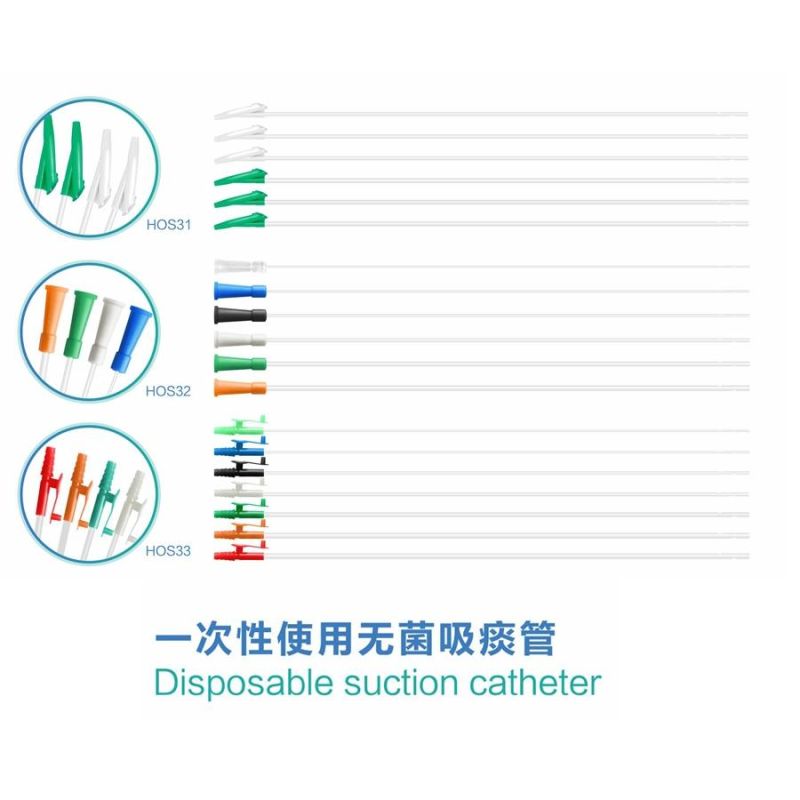 Medical Supply Manufacturer PVC Medical Disposable Suction Catheter Tube for Hospital