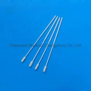Throat Swab Sample Collection for Virus Test with Foam Polyester Microfiber Tip Clinical Diagnostics Throat Swab