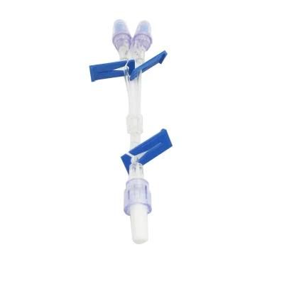 Multi-Way Extension Tube with Needle Free Connector Injection Site Adapters