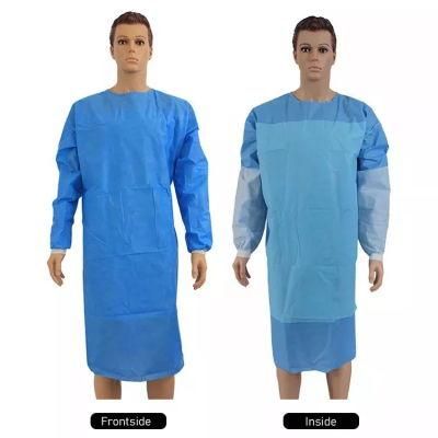 Hospital Disposable Surgical Medical Non Woven Isolation Gown