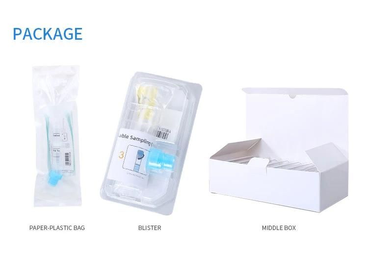 New Design DNA Test Extraction Specimen Collection Saliva Collector Tube