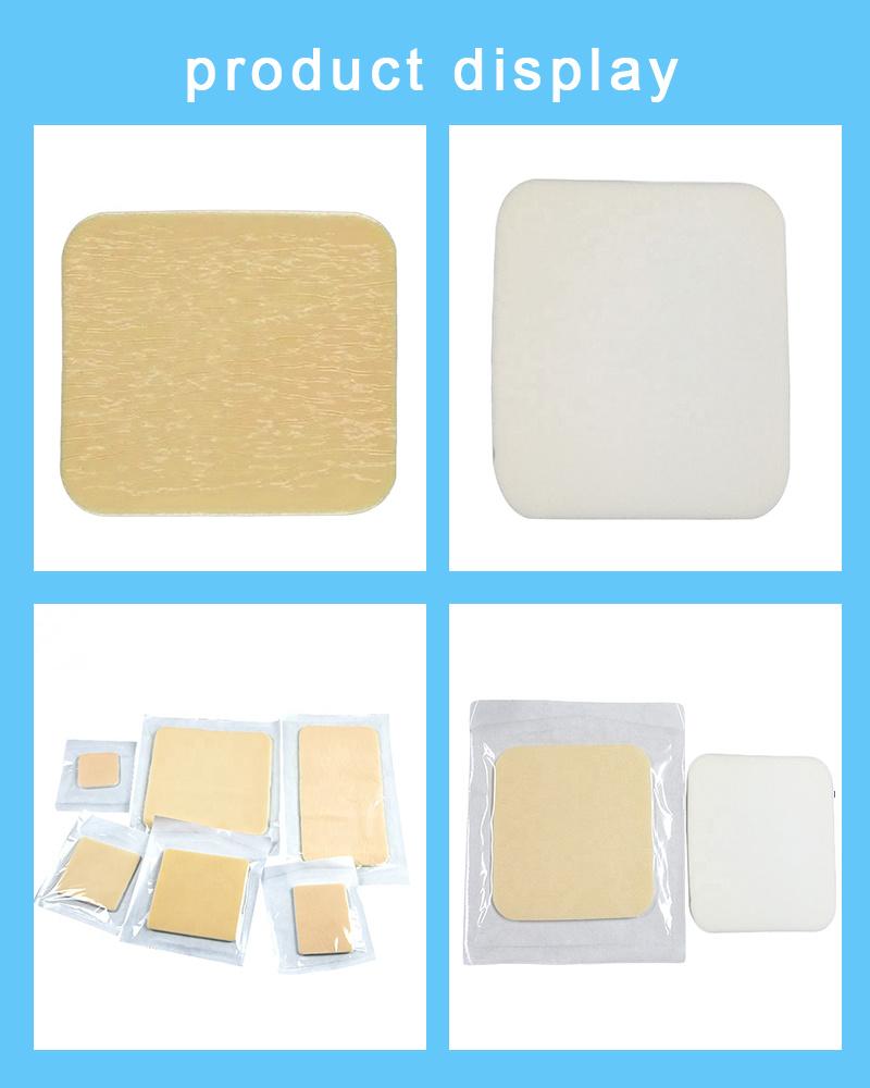 PE High Absorbancy Foam Dressing for Skin Wound Care From Manufacturer