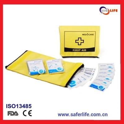 2019 Multifunctional Emergency Simple Small Cycling Bicycle Plaster Kit Bag Gift Mini Promotion Yellow First Aid Kit Bag