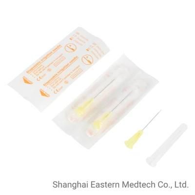 Disposable Luer Lock Needle Hub, Irrigation Use, Eye Irrigation Use Application Needle