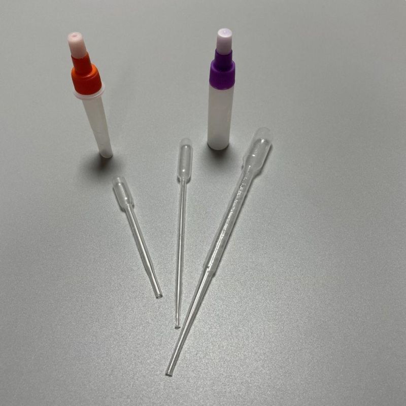 Plastic Cassette for Rapid Test, ABS HCG Pregnancy Test MID-Stream Cassette