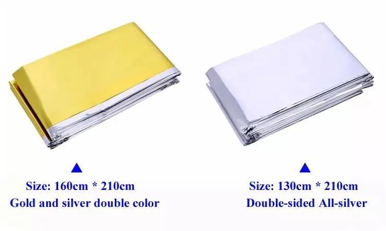 All Age Travel Pet Emegency First Aid Kit Aluminium Emergency Foil Blanket in China