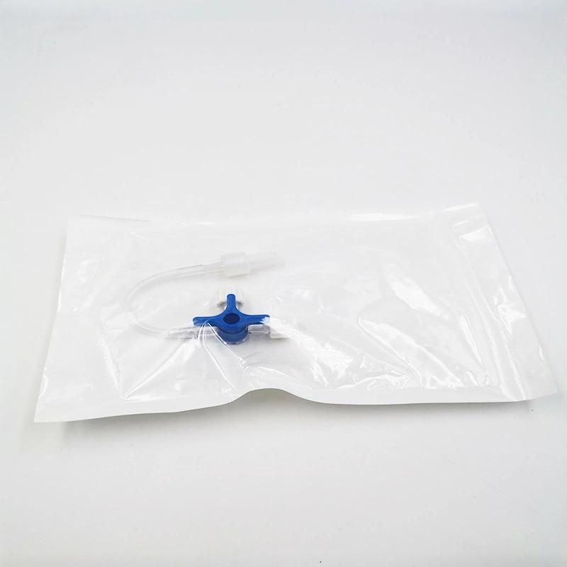 1/2/3/4 Way Extension Tube Infusion Set with Needle Free Connector