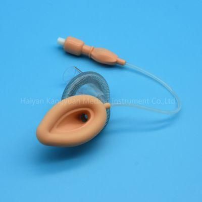 Disposable Anesthesia Wire-Reinforced Laryngeal Mask Airway Silicone Rlma