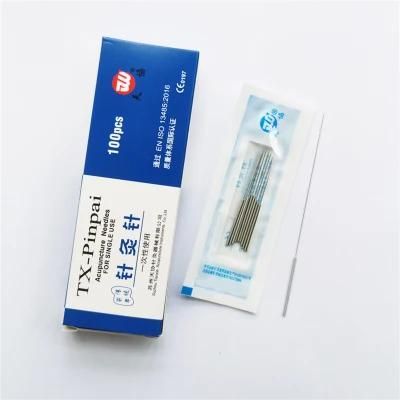 Painless China Manufacturer Disposable Stainless Steel Handle Wholesale Best Quality Acupuncture Dry Needle