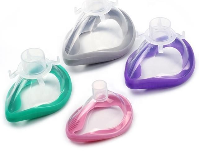 Disposable PVC-Free Medical Anaesthesia Oxygen Mask