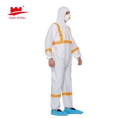 Disposable Medical Waterproof Dustproof Personal Safety Microporous Protective Equipment Coveralls