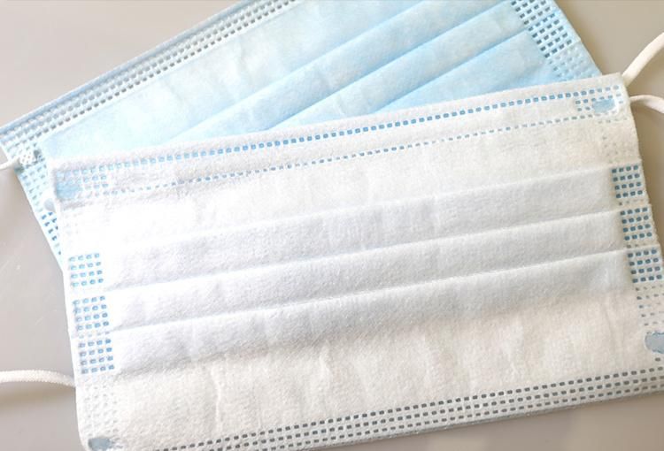 Disposable Medical Protective Face Mask Non Woven 3ply Medical Mask En14683