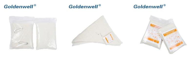Medical Supplies Disposable Cotton Triangular Bandage