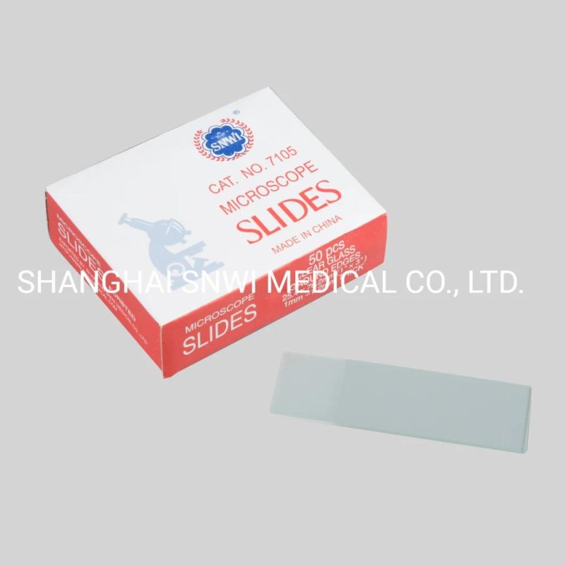 Laboratory Consumable Disposable Medical Microscope Slide Cover Glass with CE ISO Certificate