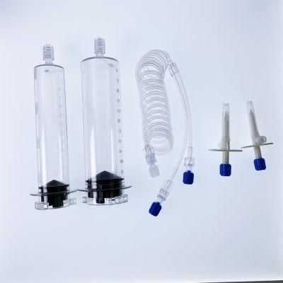 Wego Medical Consumables Whosale Factory High Pressure CT Syringe Angiographic Syringe