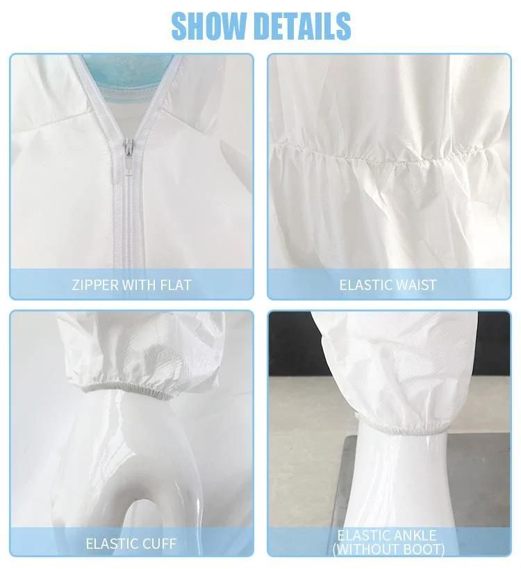 Disposable Non Woven Coverall, Jackets and Trousers for Protective Clothing Uniform