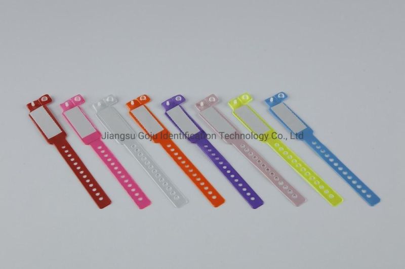 Waterproof Medical Consumables Disposable Hospital Patient ID Bands Wristbands
