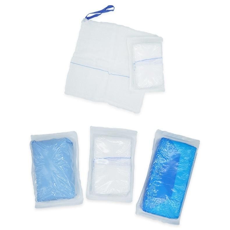 Non-Sterile Absorbent Blue Loop Cotton Laparotomy Sponges