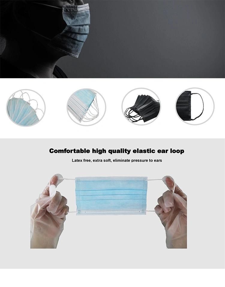 Single Use Spp Type Iir Medical Face Mask with En 14683: 2019 for Hospital