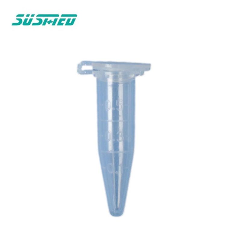 0.5ml 1.5ml 2ml Miniature Centrifuge Tube with Buckle Cover