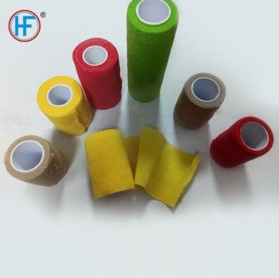 Mdr CE Approved Ready-for-Use Nonwoven Convenient Disposable Cohesive Bandage