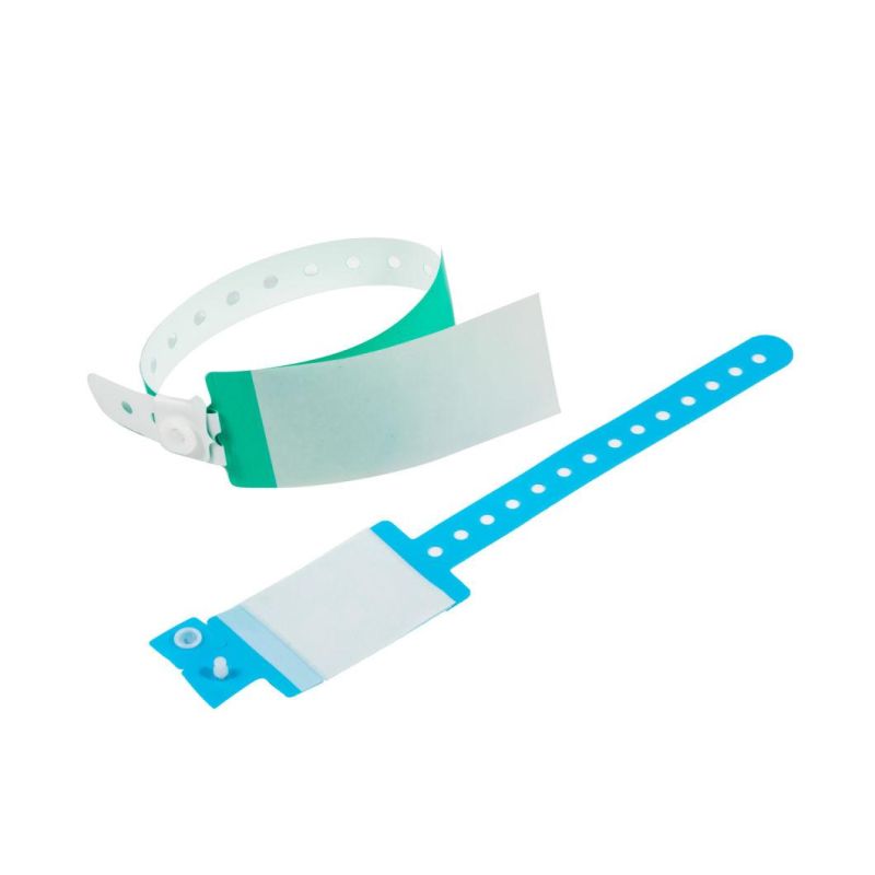 Disposable Custom Adult Shiled Patient ID Wristband
